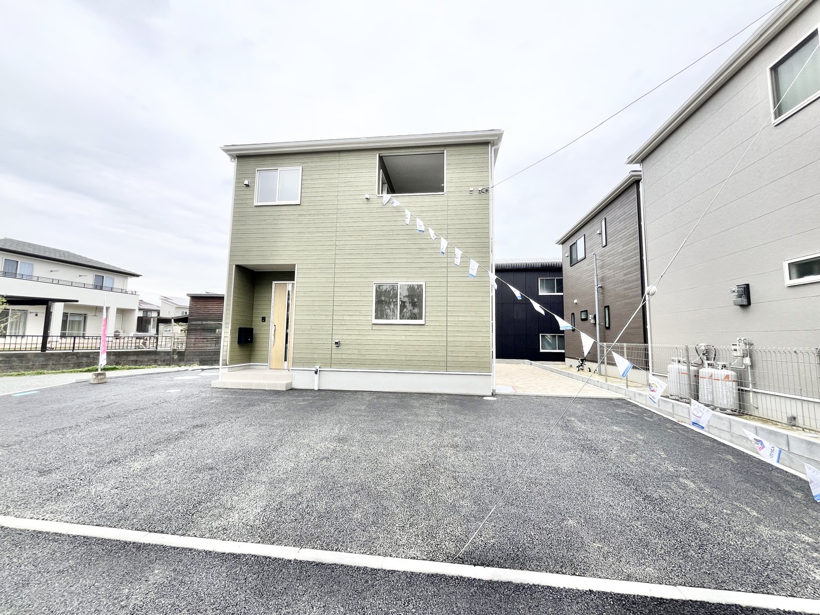 久留米市三潴町玉満 第8 3号棟 現地外観